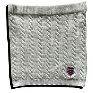 K-Swiss & Forever 21 Cream Cable Knit Sweater Mini Skirt Women’s Size Medium.